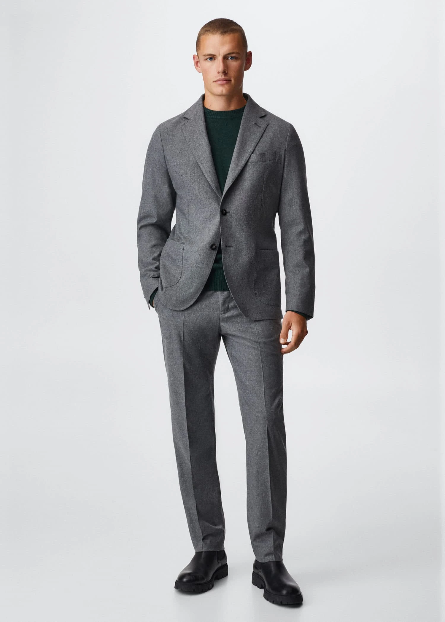 Veste Costume Laine 4 Veste Costume Laine – Image 2