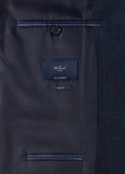 Veste De Costume Slim Fit à Carreaux -Vêtements Pascher 37040053 69 D8