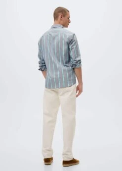 Chemise Slim Fit Coton Rayée 13 Chemise Slim Fit Coton Rayée -Vêtements Pascher 37040777 56 R