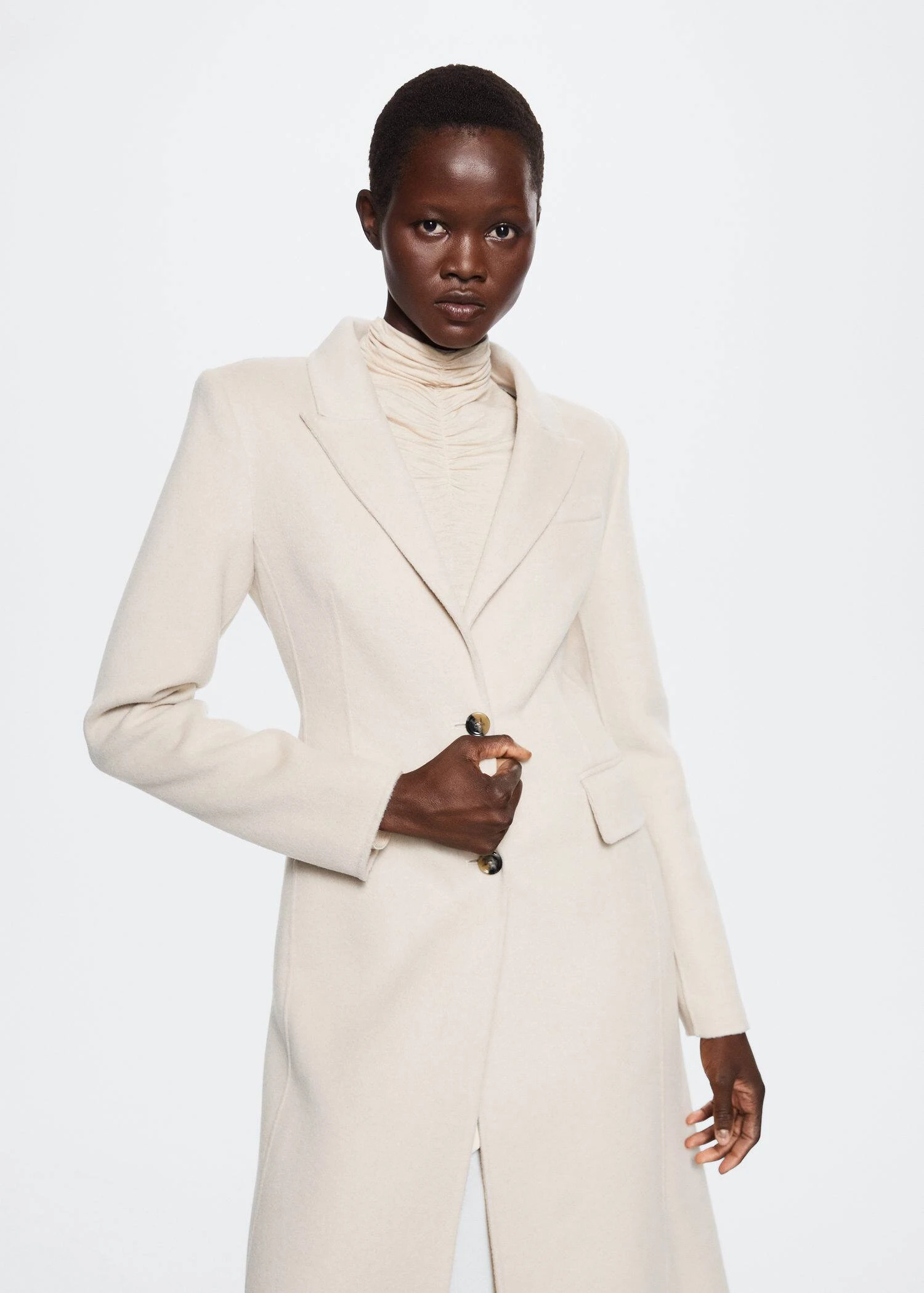 Manteau Laine Ajusté Fait Main 3 Manteau Laine Ajusté Fait Main