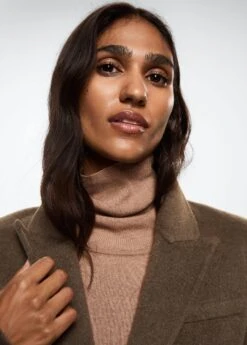 Manteau Laine Ajusté Fait Main 34 Manteau Laine Ajusté Fait Main -Vêtements Pascher 37045131 35 D1