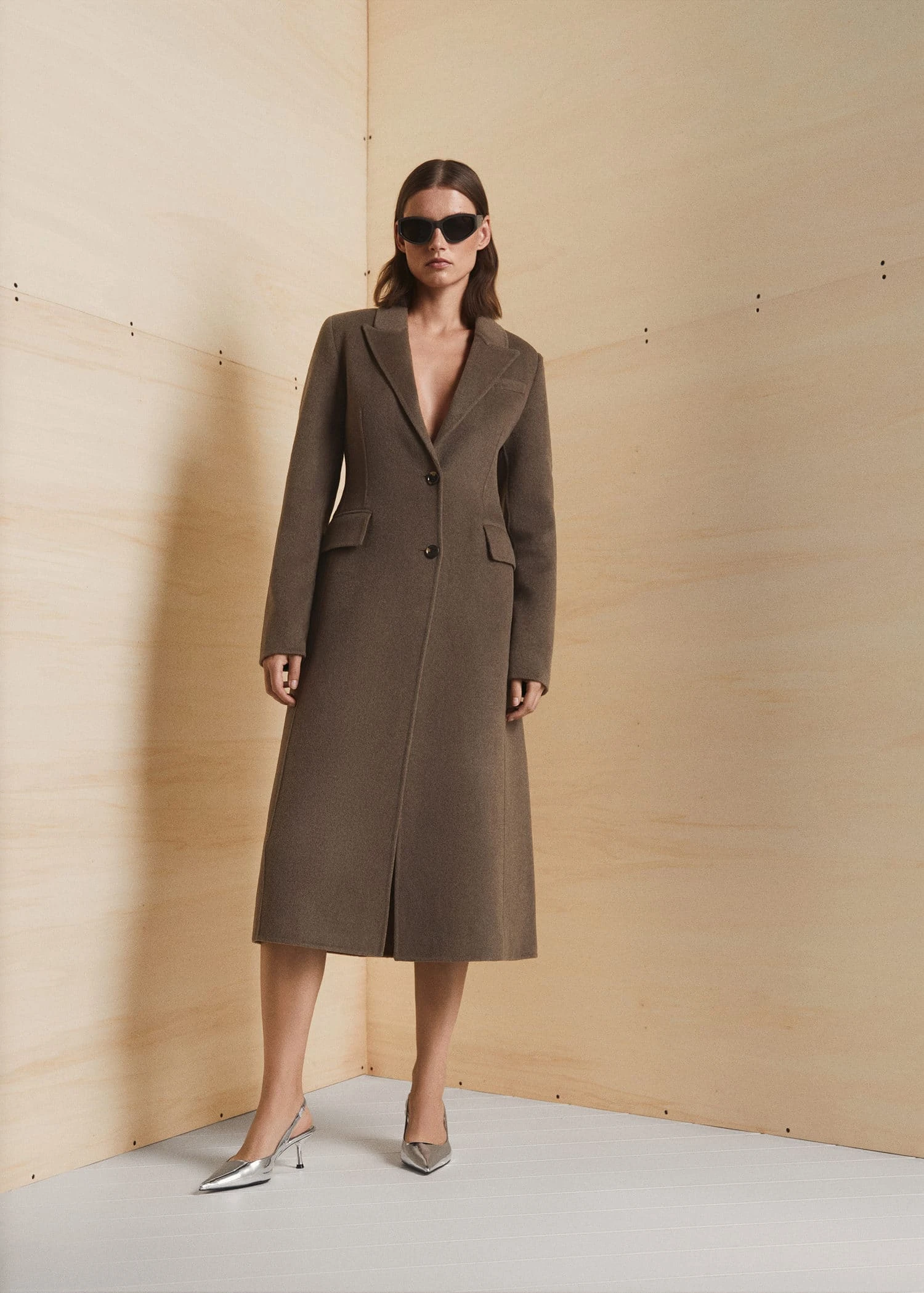 Manteau Laine Ajusté Fait Main 19 Manteau Laine Ajusté Fait Main – Image 17