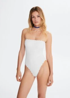 Maillot De Bain Texturé Festonné -Vêtements Pascher 47004011 02