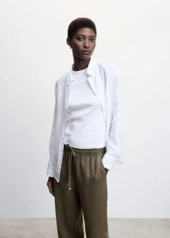 Pantalon 100 % Lin -Vêtements Pascher 47006704 37 D1