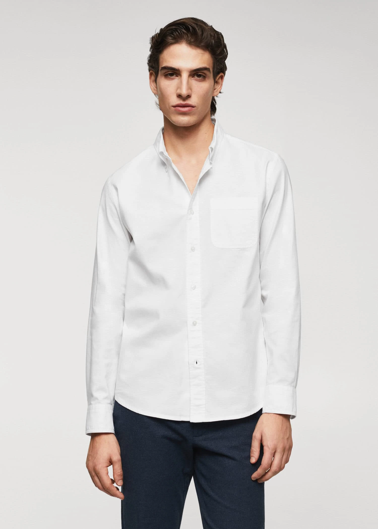 Chemise Regular Fit Coton Oxford 12 Chemise Regular Fit Coton Oxford – Image 10