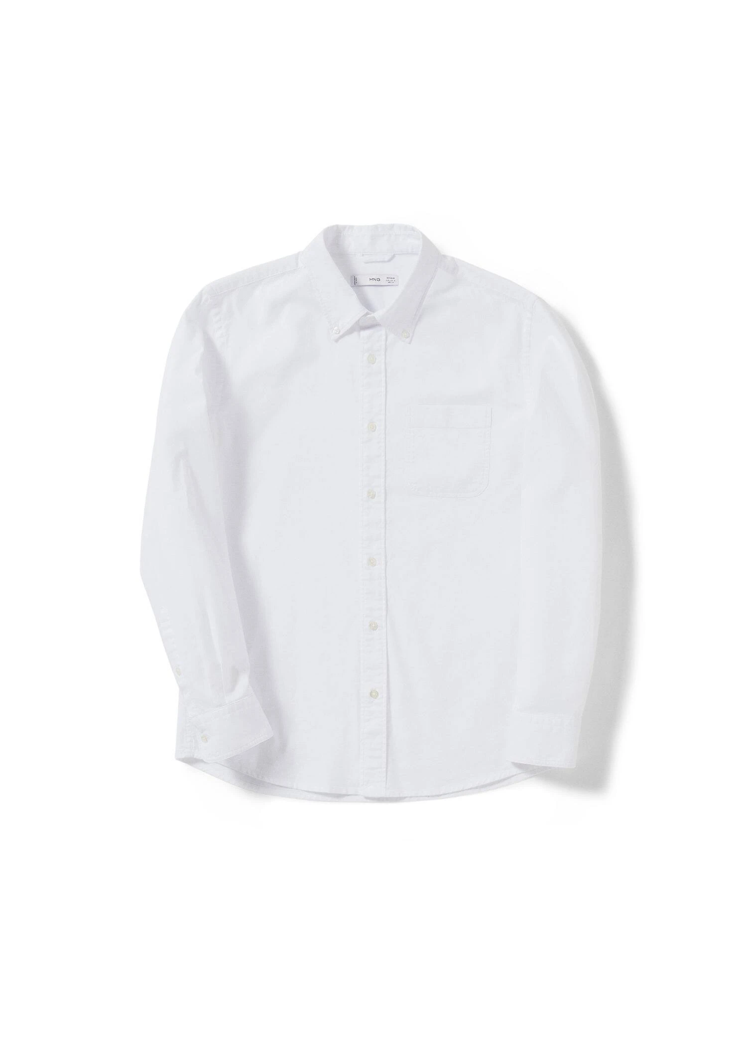 Chemise Regular Fit Coton Oxford 18 Chemise Regular Fit Coton Oxford – Image 16