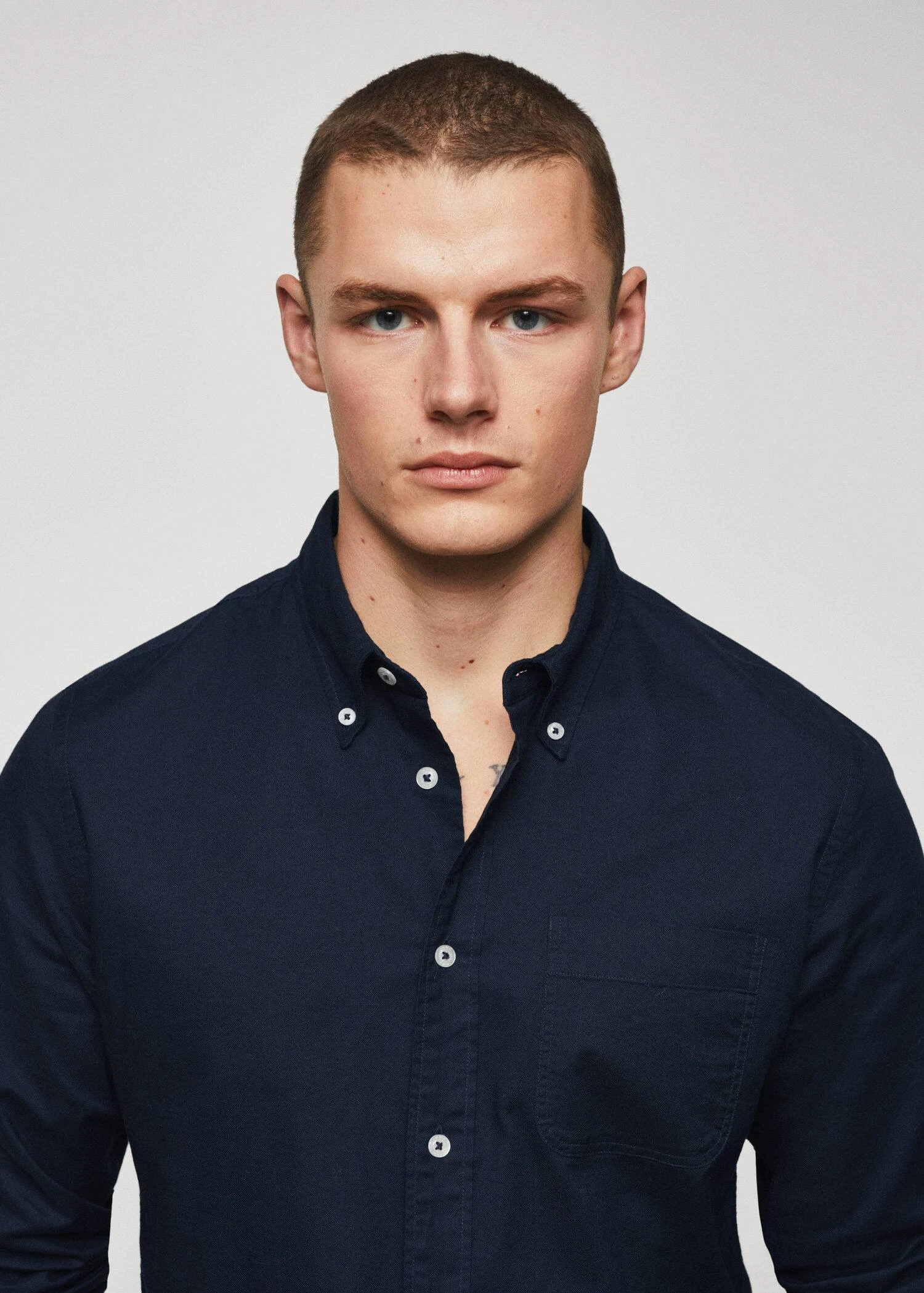 Chemise Regular Fit Coton Oxford 6 Chemise Regular Fit Coton Oxford – Image 4