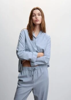Pantalon Pyjama Lin -Vêtements Pascher 47014012 52 D1