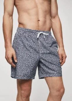 Maillot De Bain Micro-imprimé Fleurs -Vêtements Pascher 47015958 56 D1