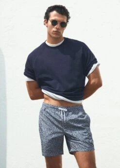 Maillot De Bain Micro-imprimé Fleurs -Vêtements Pascher 47015958 56 D5