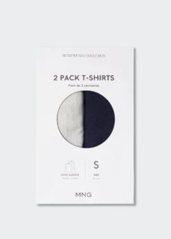 Lot 2 T-shirts Coton -Vêtements Pascher 47024045 91 B