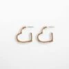 Boucles D'oreilles Cœur 2 Boucles D'oreilles Cœur -Vêtements Pascher 47033262 OR B