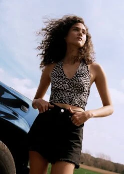 Short Jean Déchiré 32 Short Jean Déchiré -Vêtements Pascher 47056704 TN D5