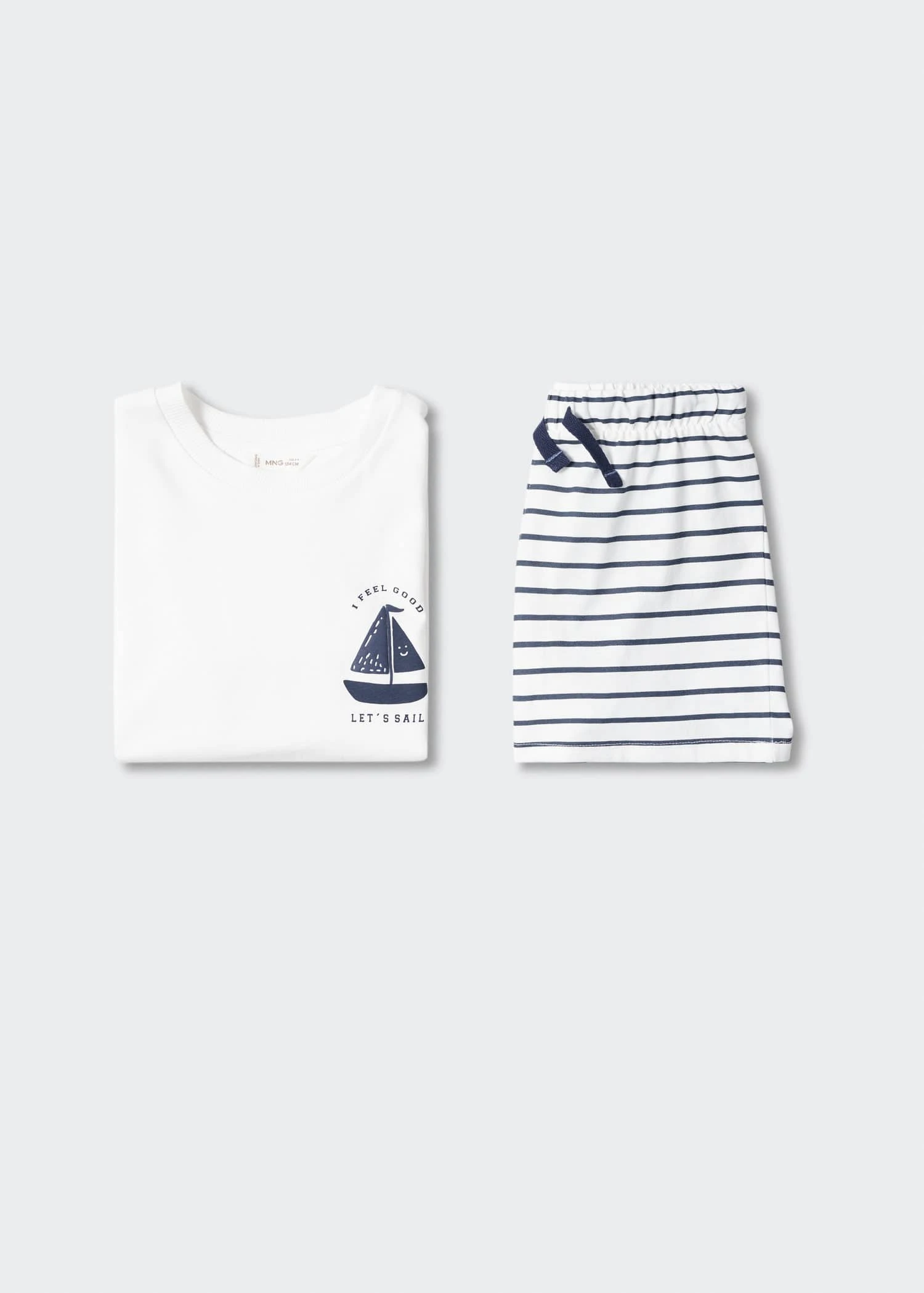 Pyjama Court Rayures 3 Pyjama Court Rayures