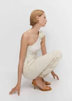 Sandales à Talon Effet Croco -Vêtements Pascher 47057823 15 99999999 01