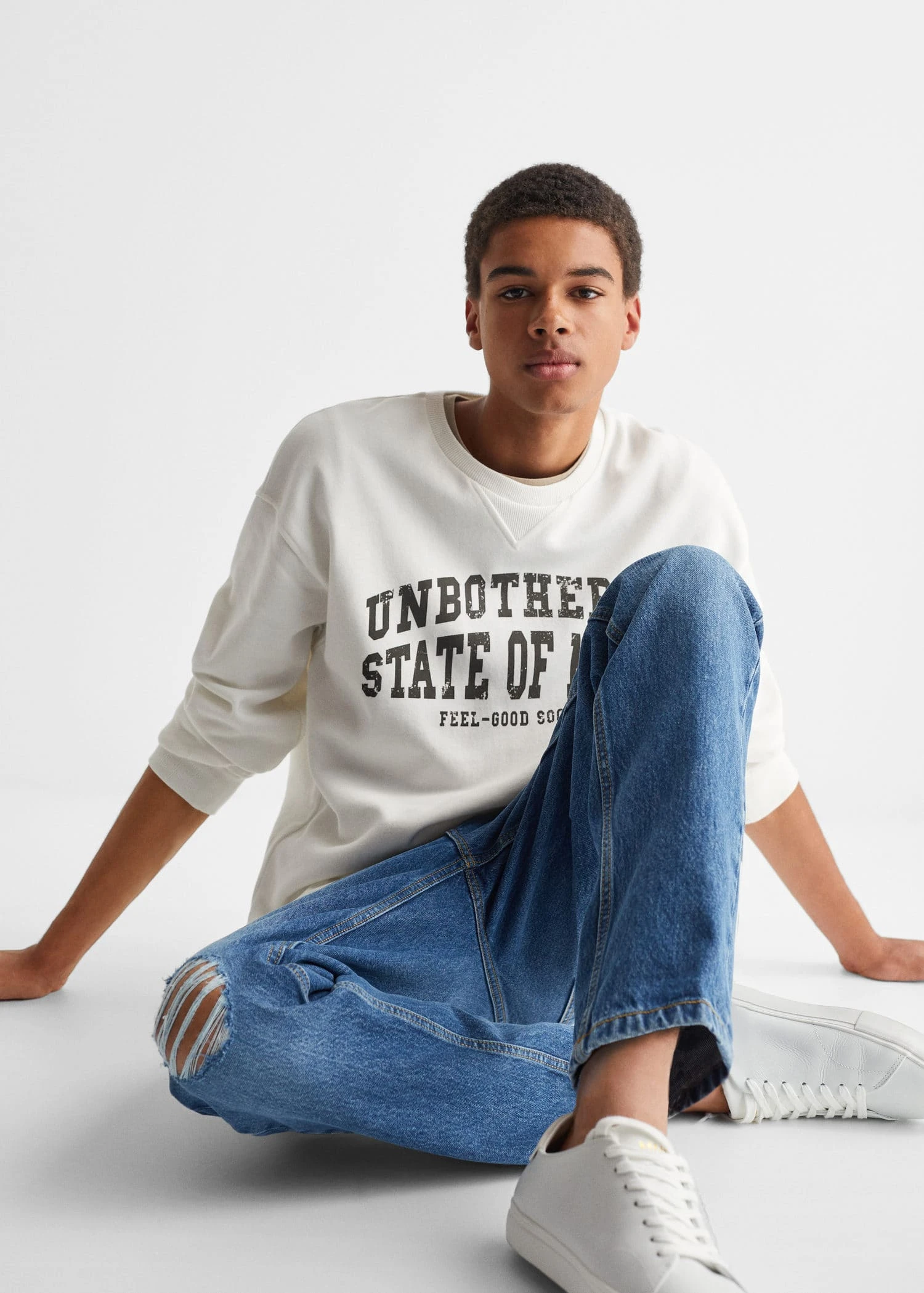 Jean Regular-fit Déchirures Décoratives 7 Jean Regular-fit Déchirures Décoratives – Image 5