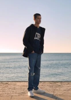 Jean Regular-fit Déchirures Décoratives 17 Jean Regular-fit Déchirures Décoratives -Vêtements Pascher 47063256 TM D6