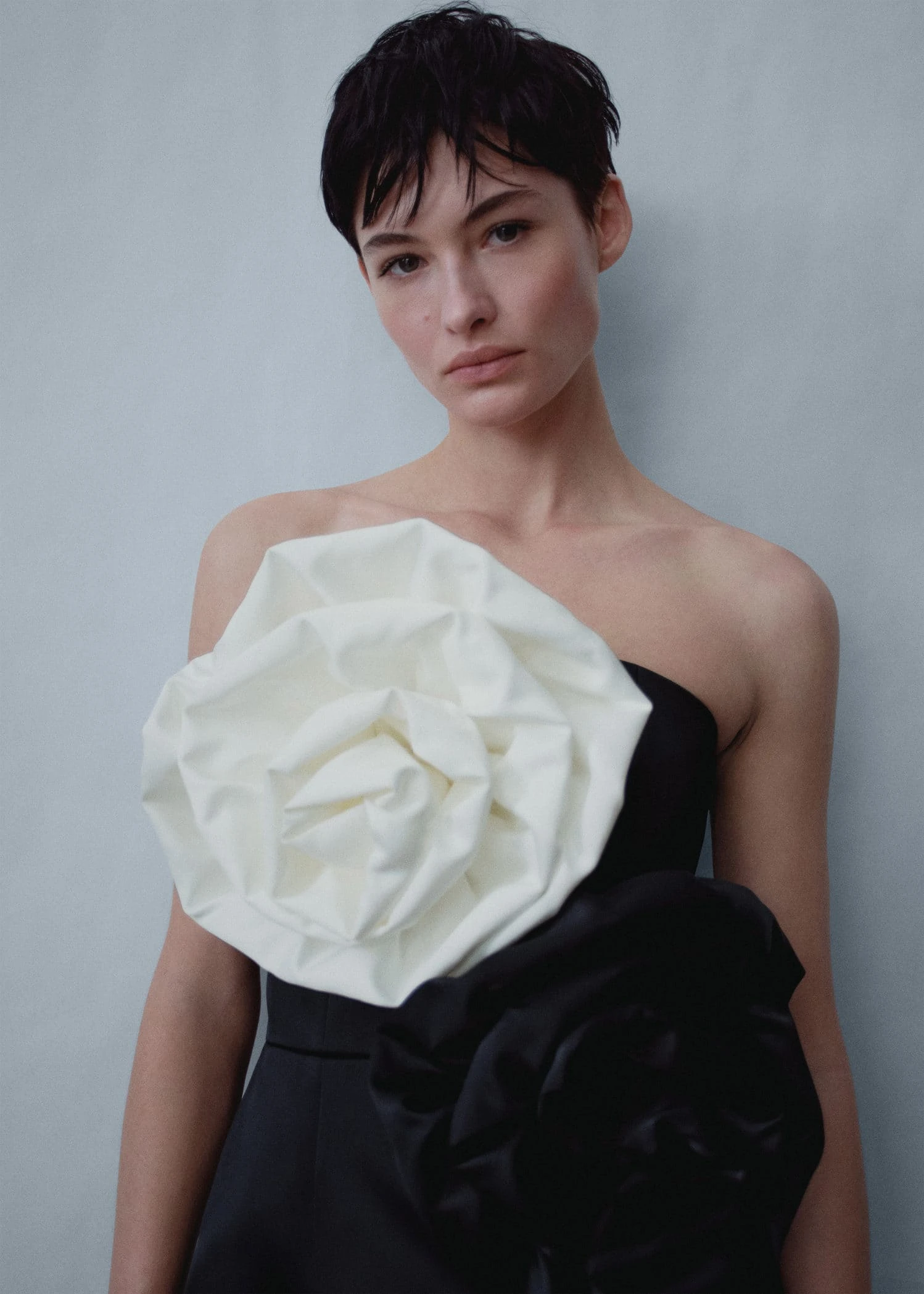 Robe Bicolore Maxifleurs 3 Robe Bicolore Maxifleurs