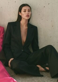 Veste Costume 100 % Lin -Vêtements Pascher 47067108 99 D9