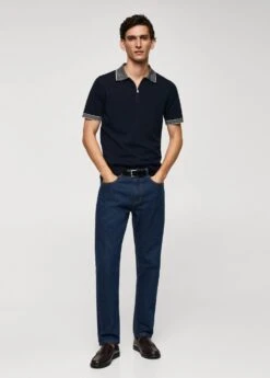 Polo Maille Fine Fermeture Éclair -Vêtements Pascher 47067850 56 99999999 01