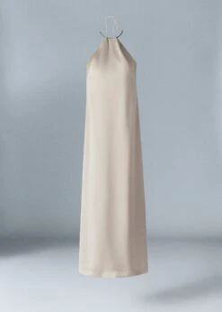 Robe En Satin à Col Rigide -Vêtements Pascher 47076712 08 B