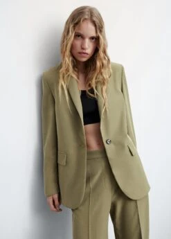 Veste De Costume En Modal -Vêtements Pascher 47077109 37 D2