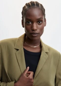 Veste De Costume En Modal -Vêtements Pascher 47077109 37 D4