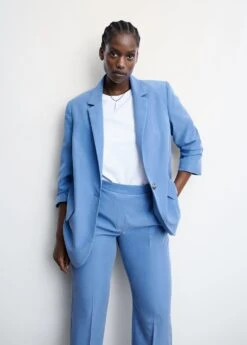 Veste De Costume En Modal -Vêtements Pascher 47077109 50 D5