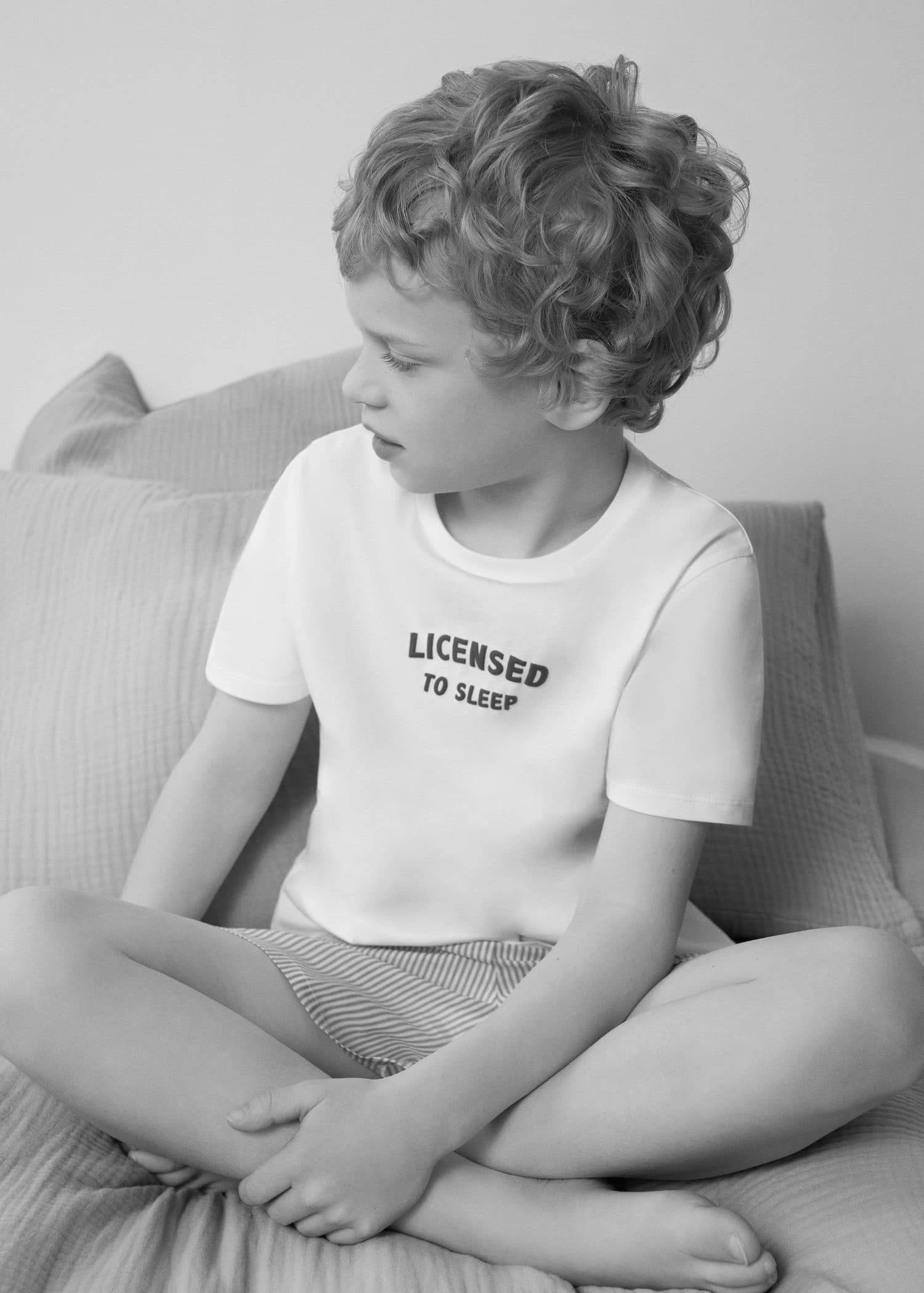 Pyjama Court Coton Rayures 4 Pyjama Court Coton Rayures – Image 2