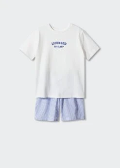 Pyjama Court Coton Rayures 14 Pyjama Court Coton Rayures -Vêtements Pascher 47077878 02 R