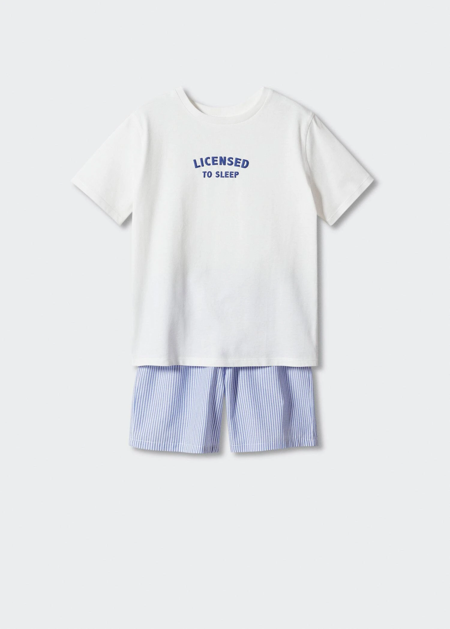 Pyjama Court Coton Rayures 8 Pyjama Court Coton Rayures – Image 6