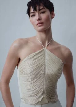 Top Emmanchures Américaines Franges -Vêtements Pascher 47086713 05 D2