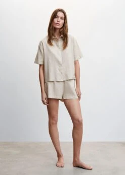 Chemise Pyjama Lin -Vêtements Pascher 47087109 08 99999999 01