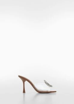 Sandales Vinyle Talon Détail Strass -Vêtements Pascher 47094403 80 B