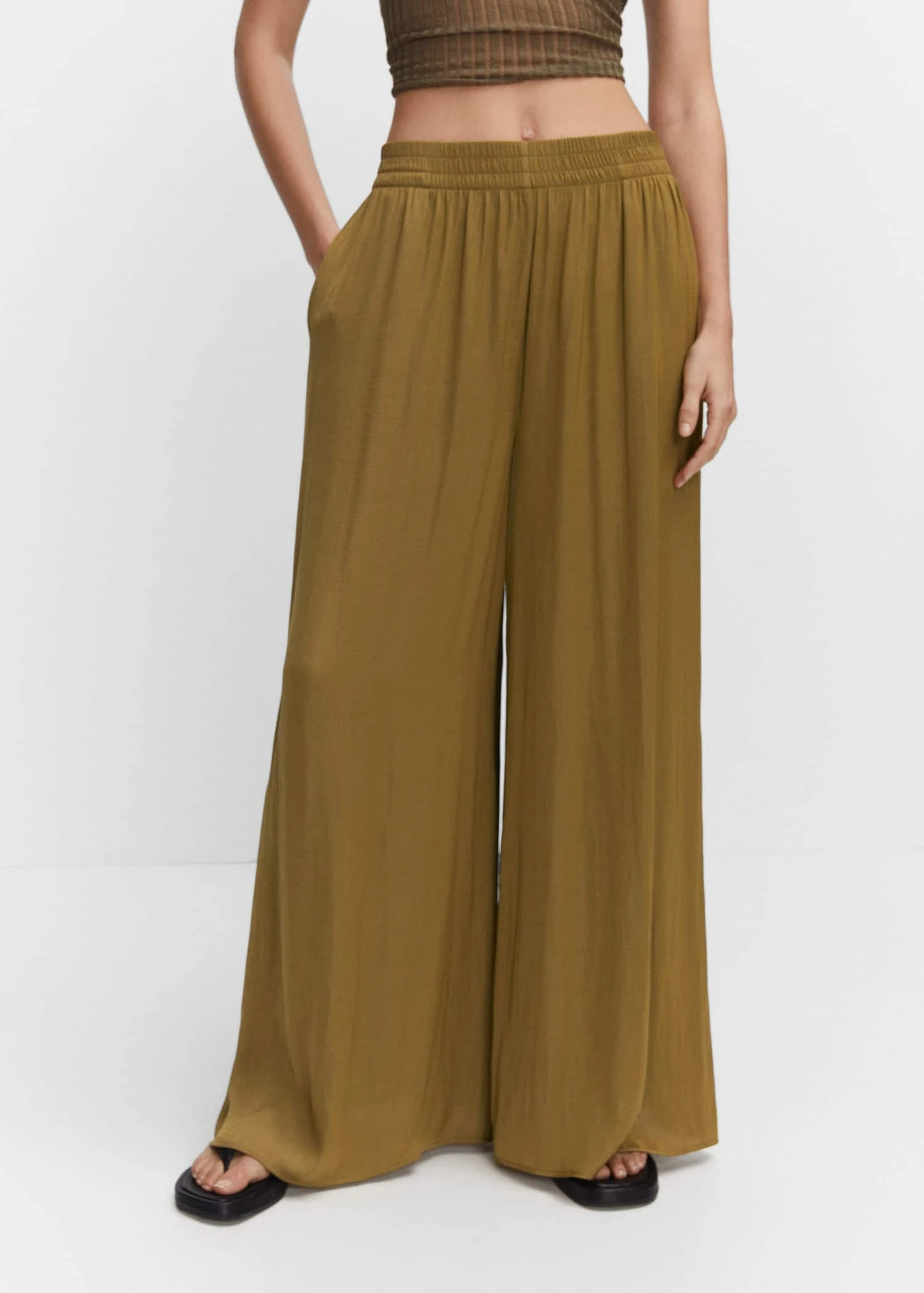 Pantalon Palazzo Taille Basse 8 Pantalon Palazzo Taille Basse – Image 6