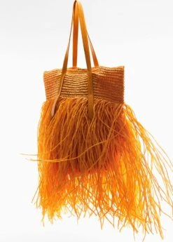 Sac Fibre Naturelle Franges Maxi 14 Sac Fibre Naturelle Franges Maxi -Vêtements Pascher 57000353 15 D5