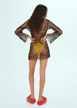 Robe Maille Filet Détails Perles -Vêtements Pascher 57000378 99 R