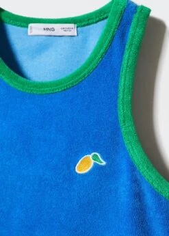 Top Tissu éponge Détail Brodé 12 Top Tissu éponge Détail Brodé -Vêtements Pascher 57000440 52 D8