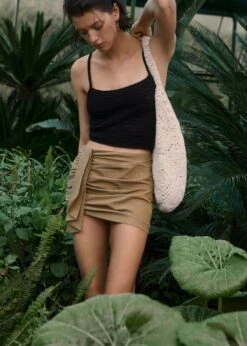 Jupe Détails Froncés -Vêtements Pascher 57000451 07 D7