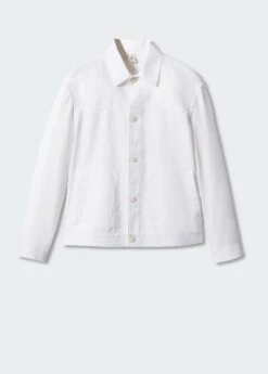 Veste Coton Et Lin à Poches -Vêtements Pascher 57000556 01 B