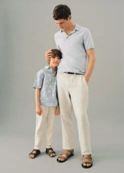 Pantalon 100 % Lin Slim Fit -Vêtements Pascher 57000570 05 D5