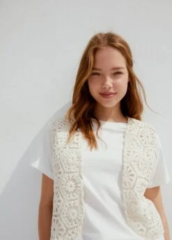 Gilet Coton Brodé -Vêtements Pascher 57000898 02 D5