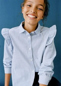 Chemise Coton Volantée -Vêtements Pascher 57001036 52 D5