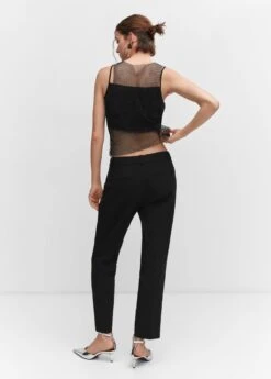 Top Maille Filet Détail Cristal -Vêtements Pascher 57001045 99 R