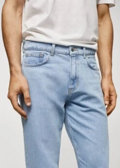Jean Léger Tapered-fit Délavé Clair -Vêtements Pascher 57001050 TC D1