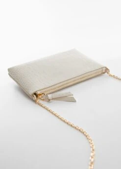 Sac Effet Croco Chaîne -Vêtements Pascher 57001503 02 D1