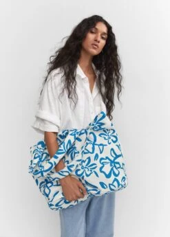 Tote Bag Fleurs -Vêtements Pascher 57002519 52 D9