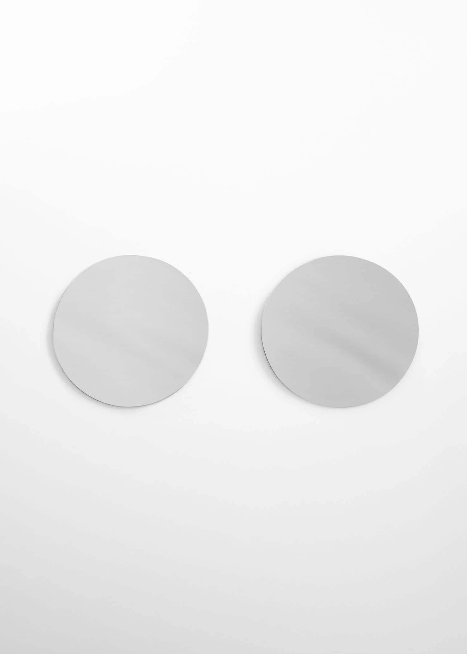 Boucles D'oreilles Maxi Forme Circulaire 3 Boucles D'oreilles Maxi Forme Circulaire