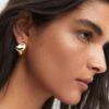 Boucles D’oreilles Irrégulières -Vêtements Pascher 57002542 OR 99999999 01