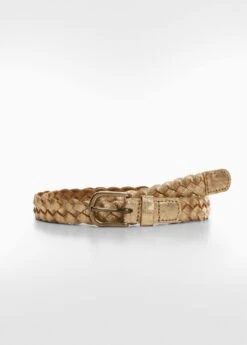 Ceinture Tressée Métallisée -Vêtements Pascher 57002903 OR B